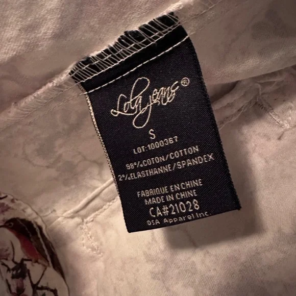 Patterned Denim Jacket - Picture 5 of 7